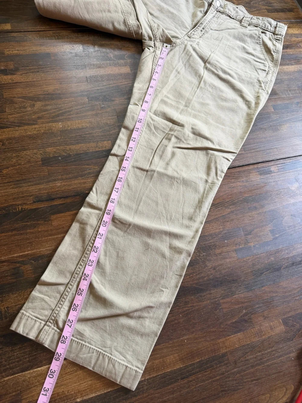 Carhartt Rugged Flex Relaxed Fit Pants Mens 35x30 True 29” Khaki 102291 253 Tan